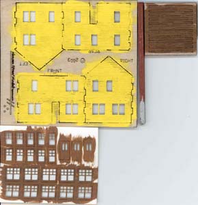 painted pieces of the farmhouse